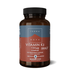 Terranova Vitamin K2 Complex 100mg, 100 Capsules