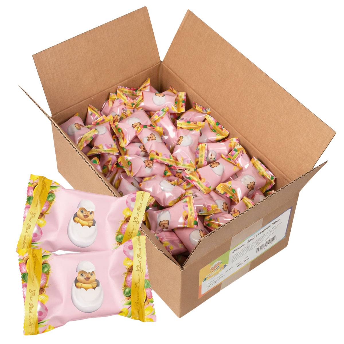 Mormor Lisas Vita Påskpraliner Rosa 2 kg