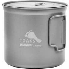 Toaks titan campinggryta och kopp (375ml, 450ml, 550ml, 650ml, 700ml, 750ml, 800ml, 900ml, 1100ml)