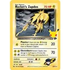 Rocket's Zapdos (Gym Challenge) 15/132 sällsynt Holo Pokemon kort (firanden) + TitanCards® Toploader