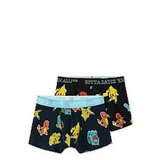 NAME IT Nkmasgar Pokemon 2P Boxer Noos Sky |Black |158-164