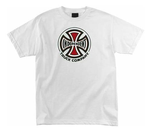 Unisex shirt Cotton Oversize Large Size Branca De Skate Independent Trucks Truck Co Logo cm