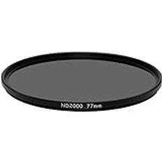 77 mm kameralins smalt härdat glas ND2000 filter 11 stopp neutralt densitetsfilter för Canon RF 24-105 mm f/4 L IS USM-objektiv med Canon EOS R6, R6 Mark II-kamera