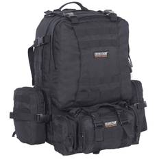 Cybertron Backpack 3Day Large Capacity Military Molle Compatible Tactical Waterproof Outdoor Daypack Black svart