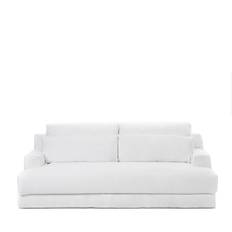 Gervasoni Loll 16 Sofa - Lino Bianco