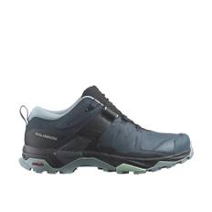 Salomon, Sko, Dame, Blå, 38 EU, X Ultra 4 GTX Sneakers