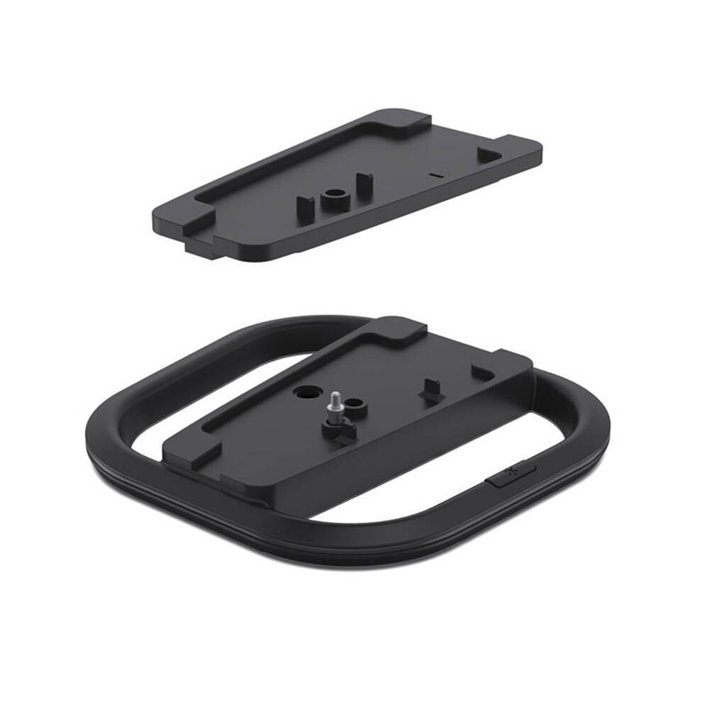 Vertical Stand for PS5/PS5 Slim Games Consoles Desktop Non-Slip Base with 7 RGB Lights for 5 Black
