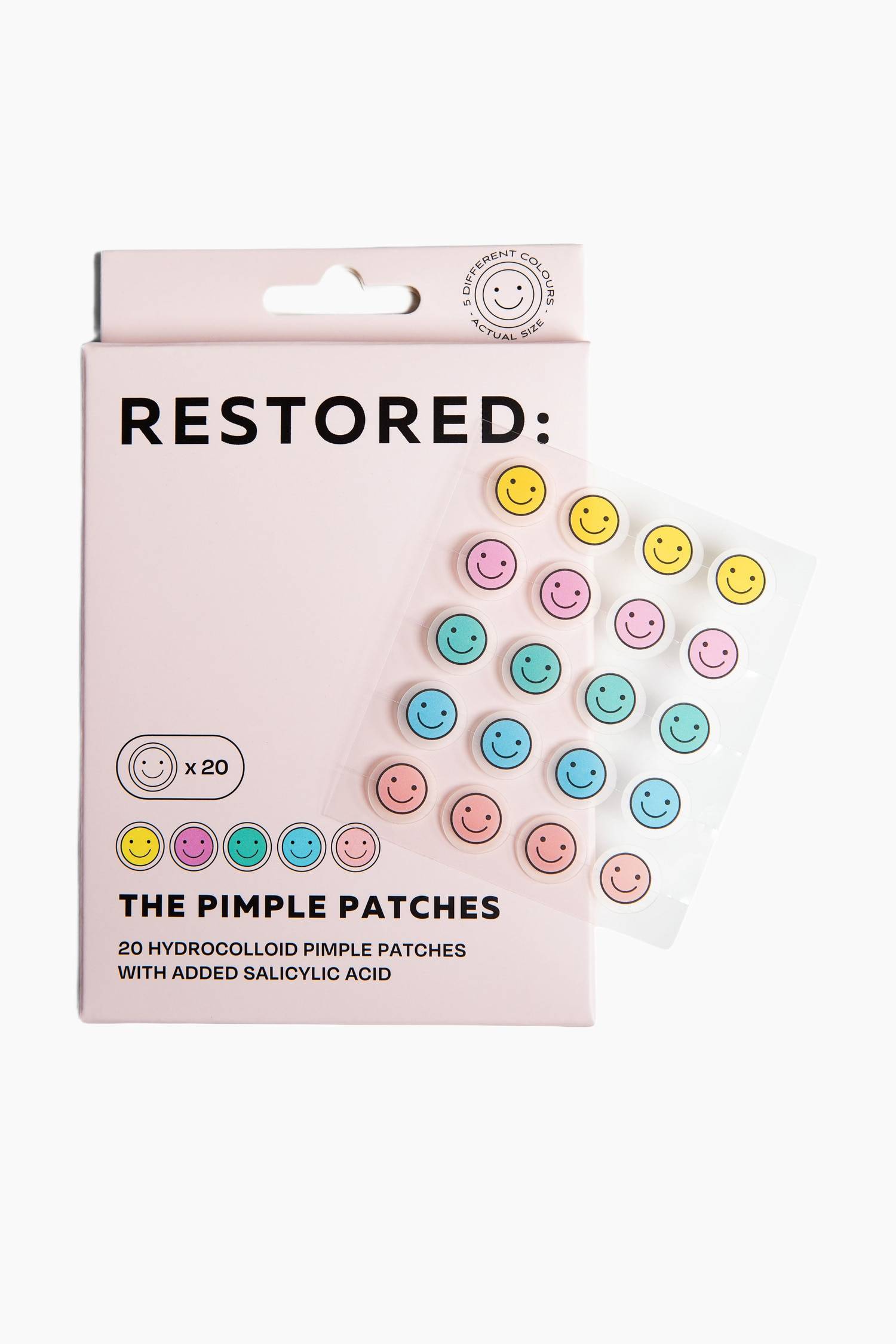 RESTORED: - The Pimple Patches - Bumseplastre I 5 Farver