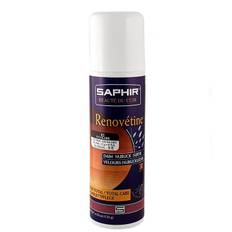 Saphir Renovetine | Impregneringsspray för Mocka & Nubuck med Färgpigment | 200 ml - Dark Brown
