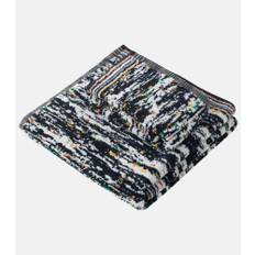 Missoni Twist set of 2 cotton terry towels - black - One Size