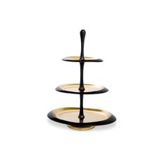 Gitano kakfat svart nickel / guld - Guld / Svart (B: 35,5 x H: 48,5 x D: 26 cm)
