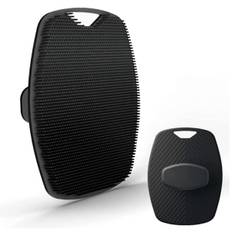 Silikone Body Scrubber Dusch Scrubber SVART SVART Black