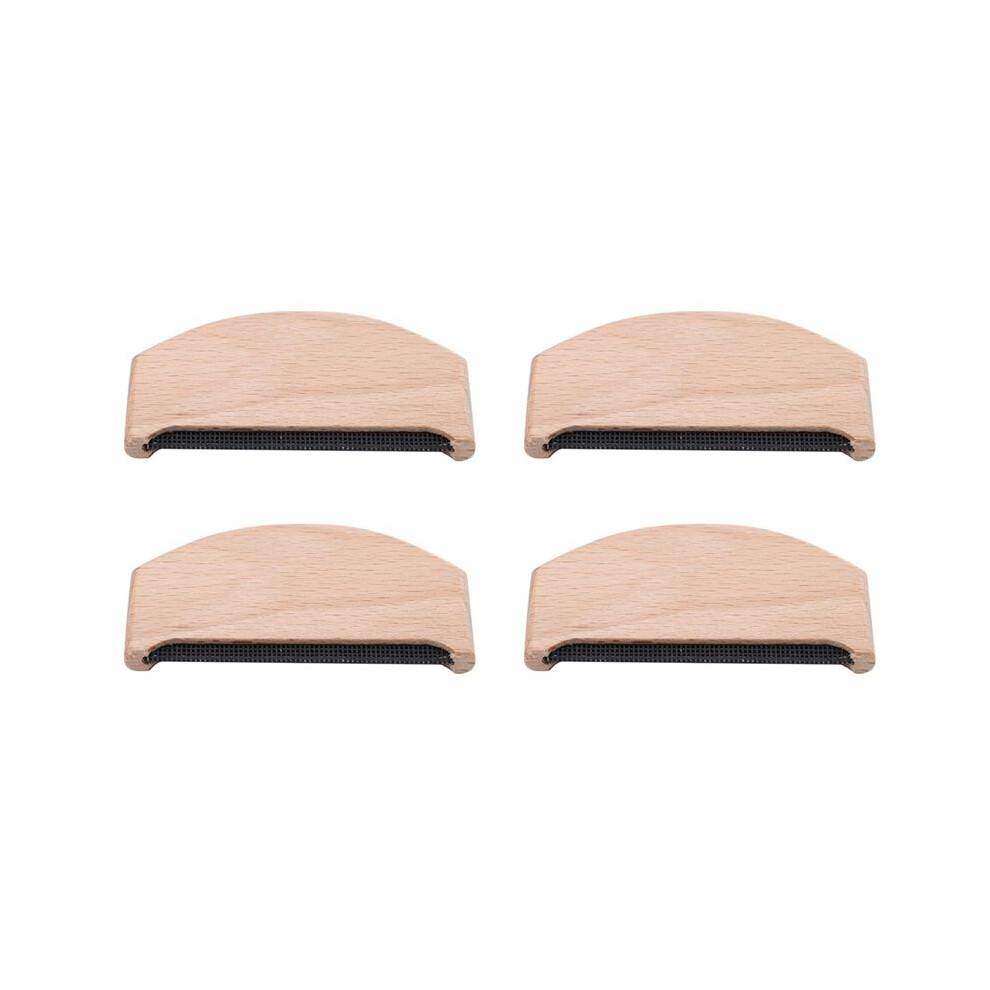 4X Wool Comb Wooden Pilling Fuzz Fabric Lint Remover Clothing Brush Tool