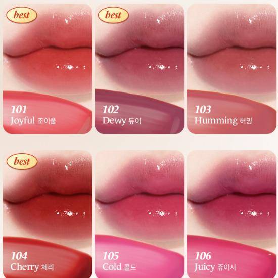 Laka Fruity Glam Tint Återfuktande Glansig Läppfärg 60 Färger Finns 4,5g