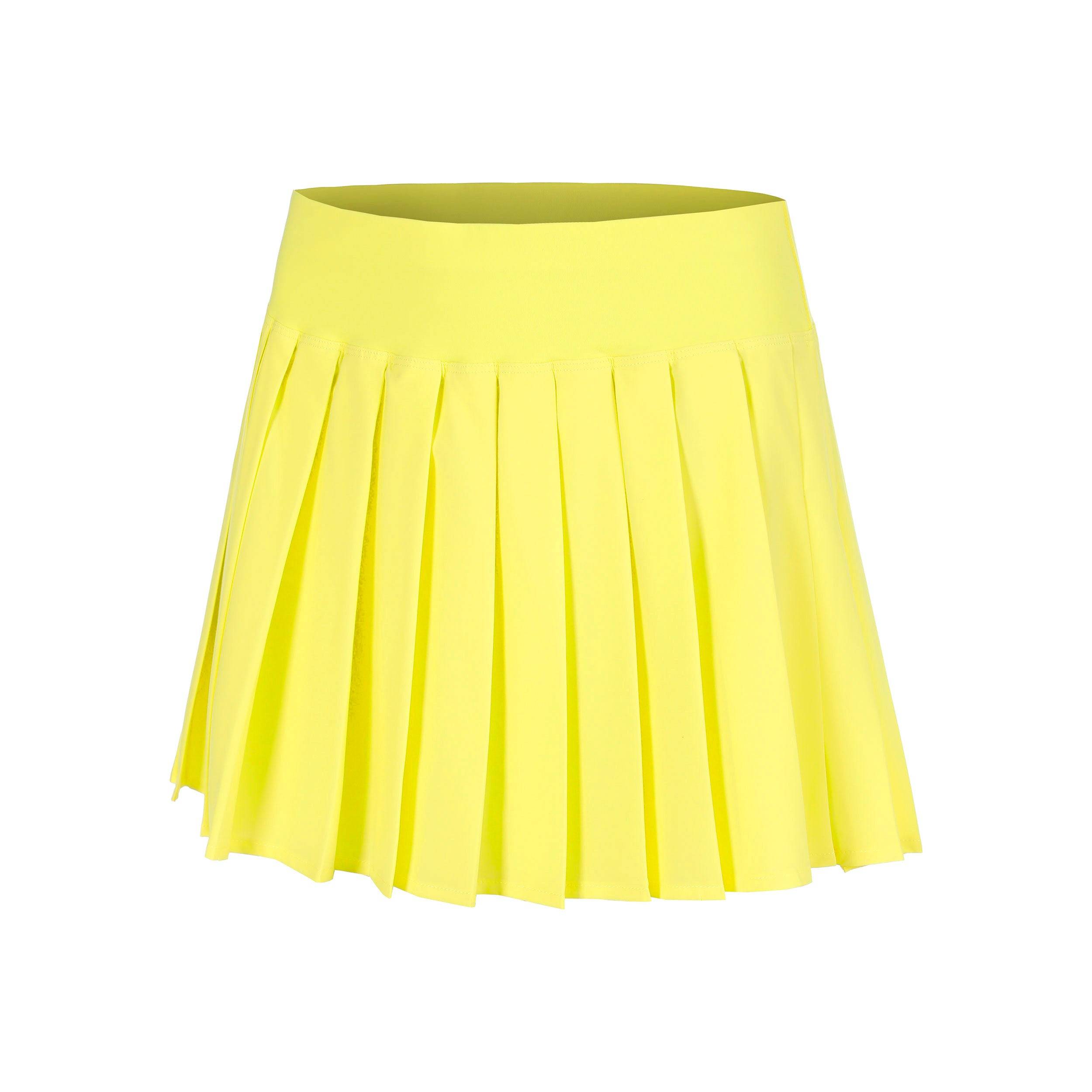 Quiet Please Love Pleated Skirt Girls, size: 140 - yellow