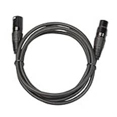 Netoches XLR Ljudkabel Karaoke Mic Ljud Kanonkabel Hane Till Hona XLR-Kabel XLR-Förlängning Mikrofonkabel 5Meter