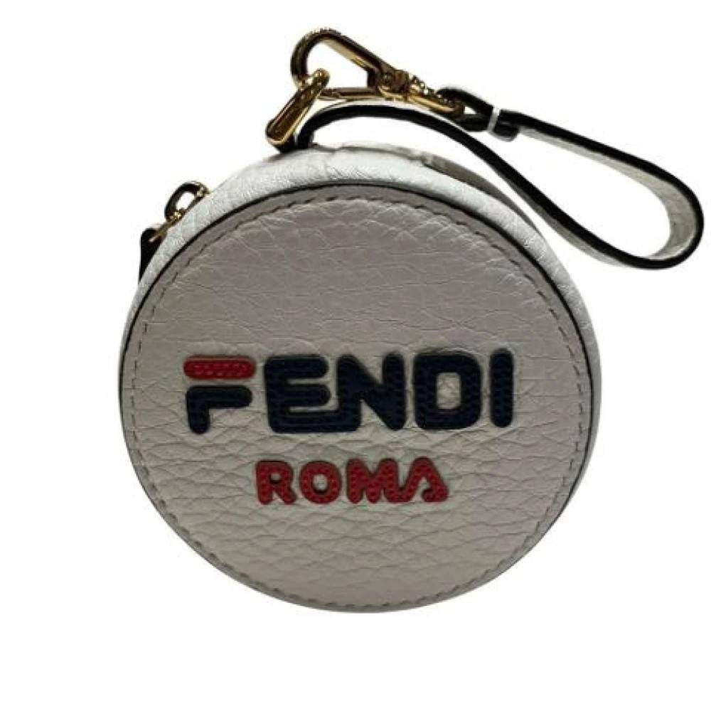 Fendi Vintage Pre-owned Pochette - Vintage - Dame - Hvid - ONE SIZE - Læder