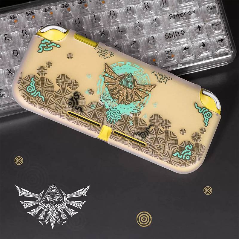 TPU Soft Anime Game Case Compatible with Nintendo Switch Lite Shock-Absorption and Anti-Scratch Protective Cover Shell for Zelda