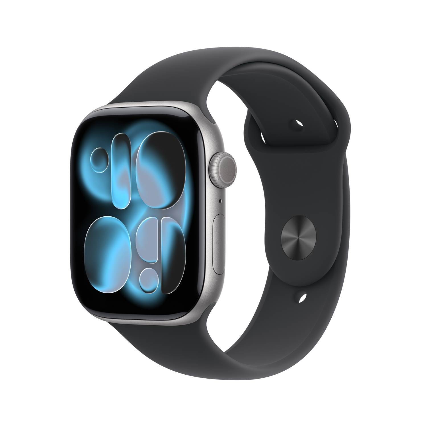Apple Watch S11 GPS+Cell 46mm Space Grey Aluminium Black Sport Band S/M