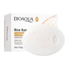 TEMU Unisex Adult Rice Added Rice Soap, Deep Cleansing & Moisturizing, Dark Spots, Skin, Unscented, Formaldehyde-free, With Glycerin, For (exfoliating & Nourishing)