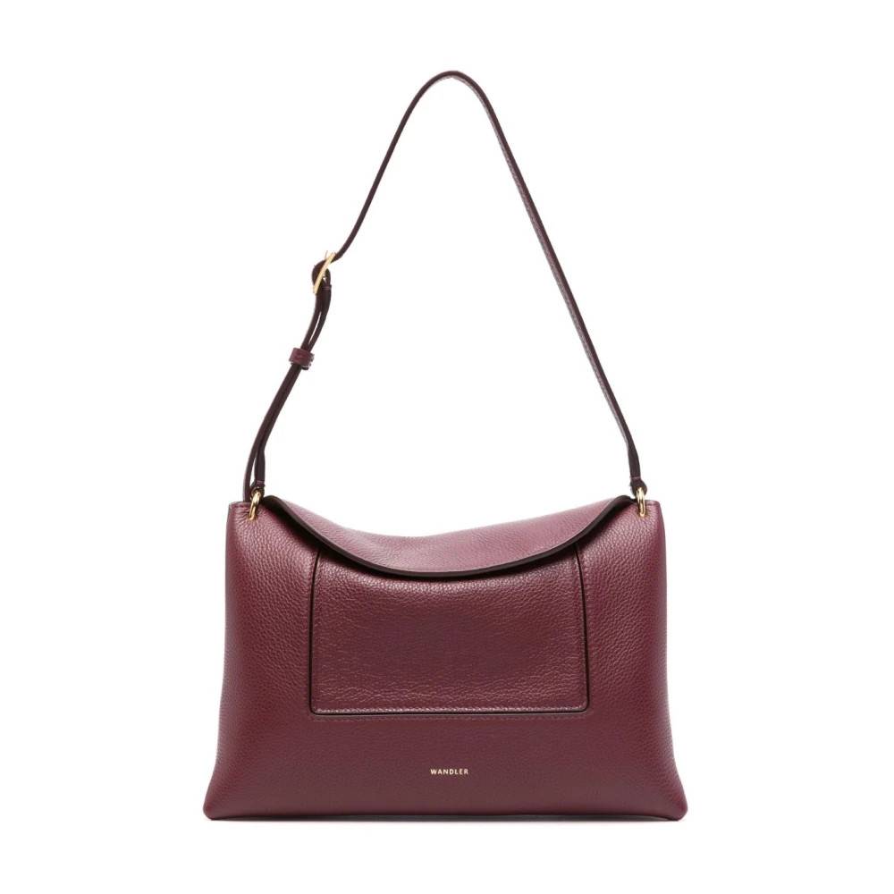 Wandler La Penelope Slouch Bag - - Tasker - Dame - Rød - ONE SIZE - Uld - La Penelope Slouch Bag