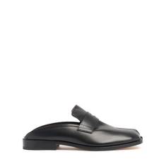 Tabi Loafers Leather Mules - Black - 40 - 41 - 42 - 43 - 44 - 45