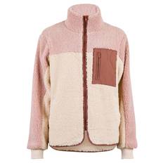 Neo Noir Eagle Teddy Jacket - ROSE / L