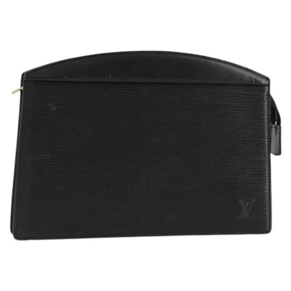 Louis Vuitton Vintage Pre-owned Epi Leather Pouch - Vintage - Dame - Sort - ONE SIZE - Læder