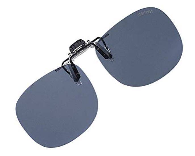 Made in UV Keeper 9311 04 SM [cliponkeeper] Japan, polarized, clip-on sunglasses, protection, ultra-lightweight, flip-up style, unisex,