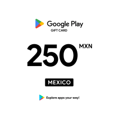 Google Play $250 MXN Gift Card (MX) - Digital Code