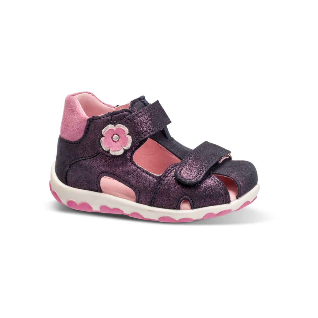SuperFit børnesandal blå/rosa 409040 - 21