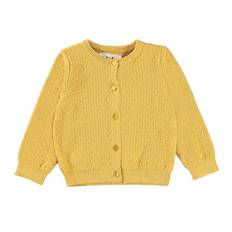 Molo Cardigan - Ginny - Straw Field - Molo - 1 år (80) - Cardigan