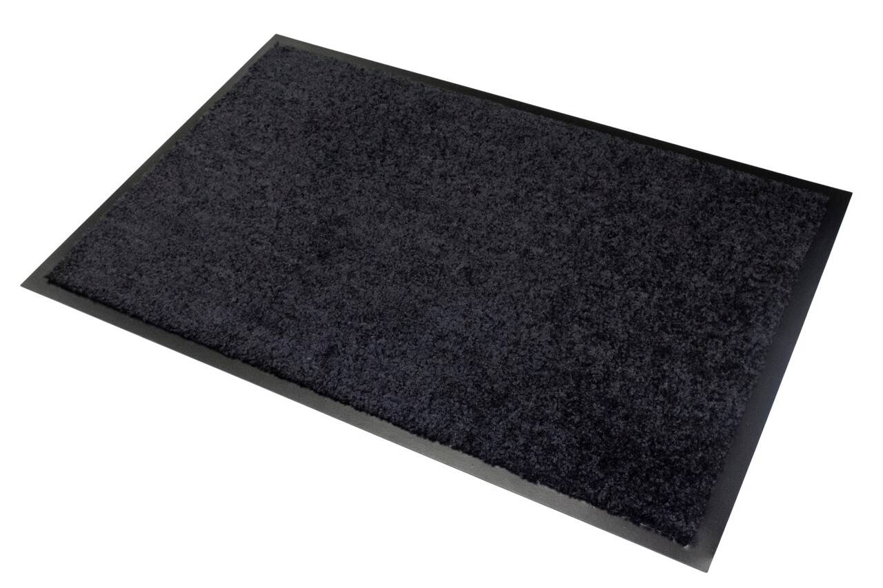 Sugemåtte Wash & Clean, 90x150cm, Sort