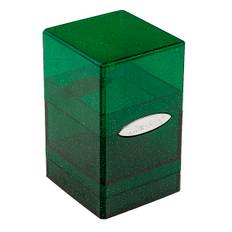 Deck Box - Satin Tower: Glitter Green (GrÃ¸n) - Ultra Pro #16015