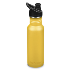 Klean Kanteen drikkedunk i rustfrit stål - Old Gold - 532 ml