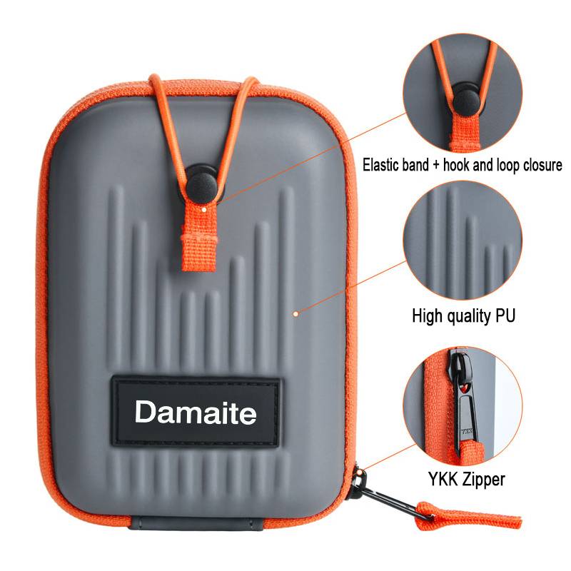 Golf Bag Portable Golf Rangefinder Organizer Golf PU Rangefinder Pouch Instrument Shockproof Golf Waist Packs