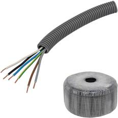 Pipelife FQ PowerFlex Kabel fördragen, temperaturklass II 50 m, 6G1.5 mm², ytter-Ø20 mm
