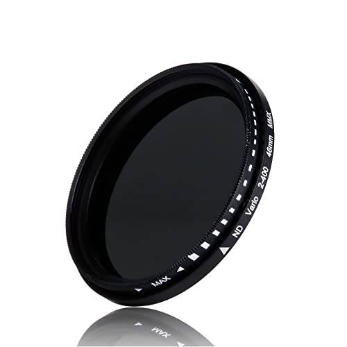 Kamera ND2-400 neutralt densitetsfilter 40,5 mm fadervariabel ND-filter ND2-ND400 för Nikon AF-S NIKKOR 500 mm f/4E FL ED VR-objektiv