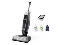 (ComputerSalg) Bissell CrossWave Edge Cordless Pro, Stående vakuum, Poseløs, Sort, Blå, Lys grå, 0,75 L, 0,58 L, Rektangulær