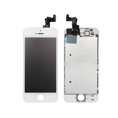 iPhone SE (2016) komplett LCD skärm med smådelar - Vit