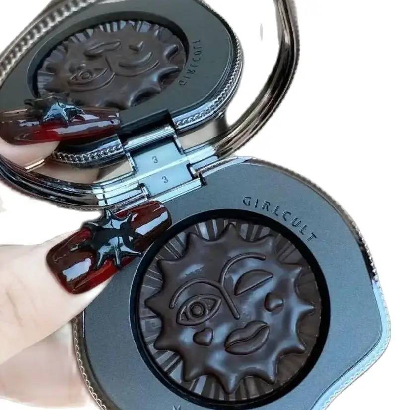 Girlcult Makeup Blush Contour Highlighter Cute Make Up Cruelty-Free Powder Blusher Face for a Shimmery or Matte Finish