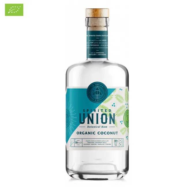 Spirited Union Organic Coconut White spiritus 38% 70 cl. | 70 CL.