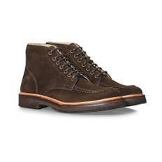 Astorflex Nuvoflex Lace Up Boot Dark Brown Suede