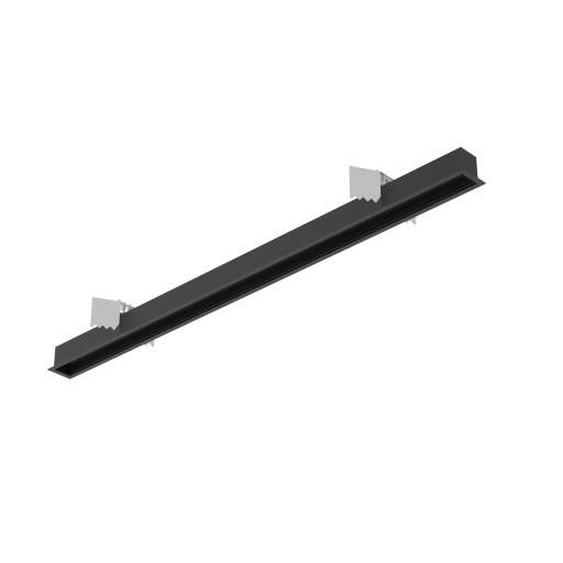 Office Linear basmodul inbyggd 40W multi select 1124mm svart