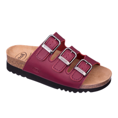 Scholl Rio Wedge Bordeaux