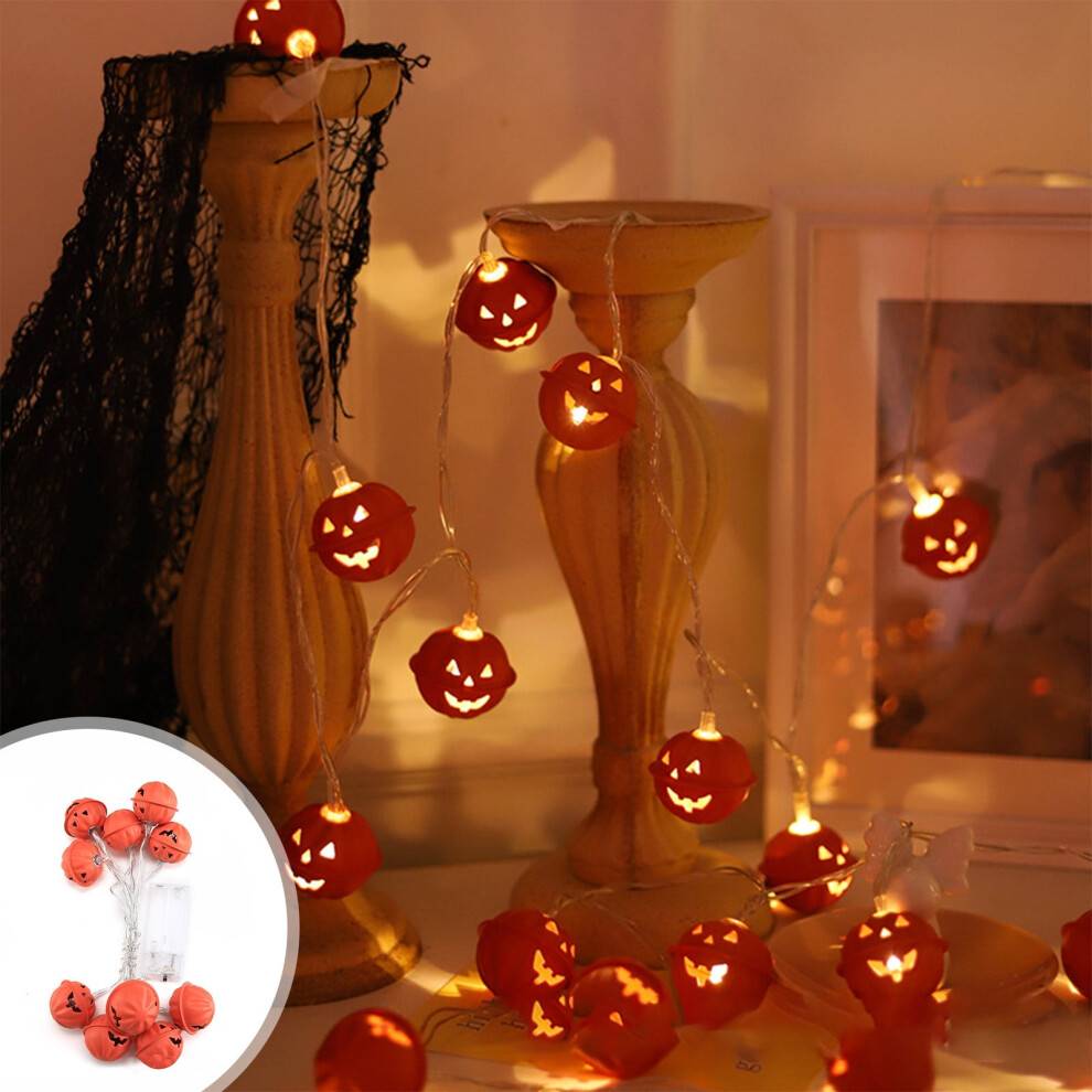 Halloween-ljusslinga pumpa spöke utomhus LED