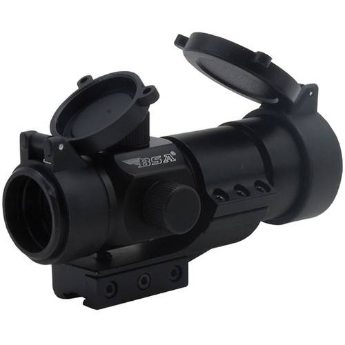 BSA Optics 1x30 5 MOA Röd Dot Weaver/Dovetail Rödpunktsikte