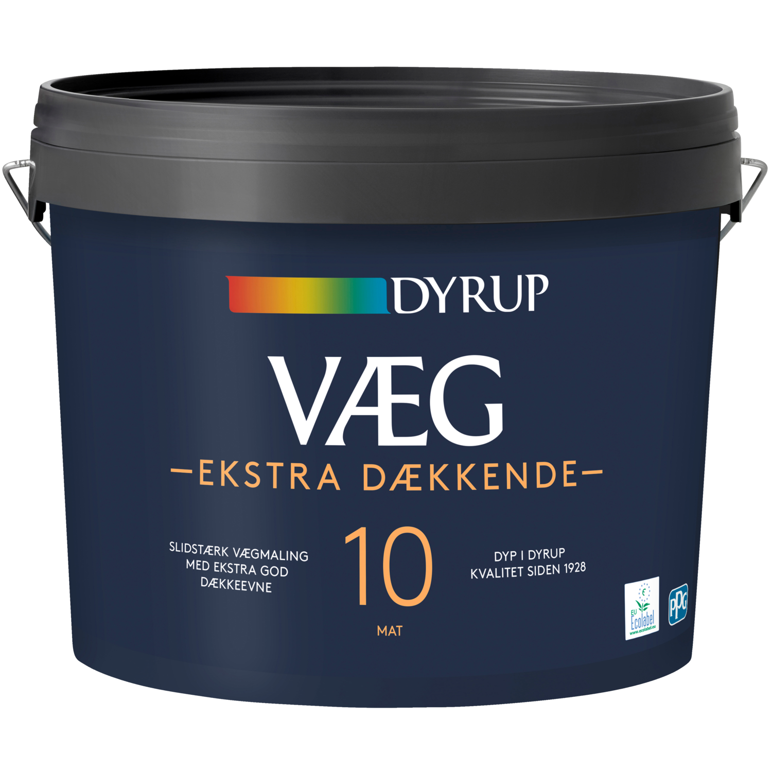 Dyrup vægmaling ekstra dækkende 10 base 30 4,5 L