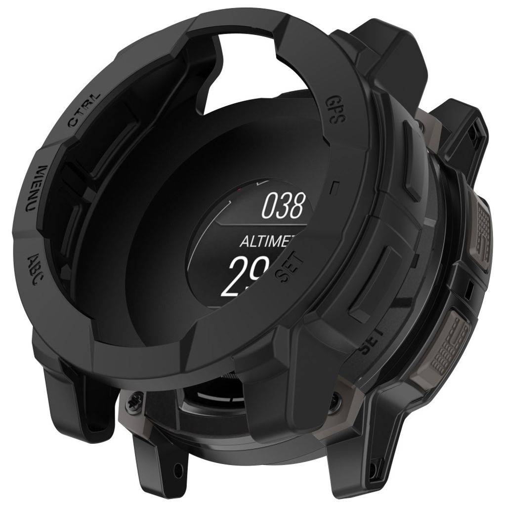 Garmin Instinct 3 AMOLED 50mm etc. Skal i silikon - Svart