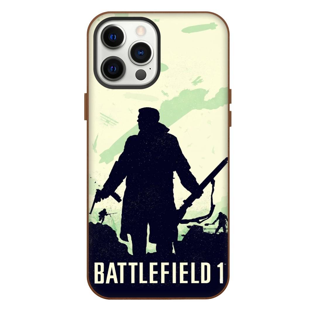 Battlefield Phone Case For iPhone Samsung Galaxy Pixel OnePlus Vivo Xiaomi Asus Sony Motorola Nokia - Battlefield 1 Silhouette Gun Game Cover Art.